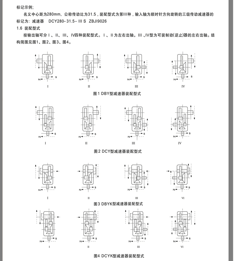 DCY圆锥圆柱硬齿面减速机